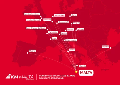 Review: KM Malta Airlines business class between London and Malta