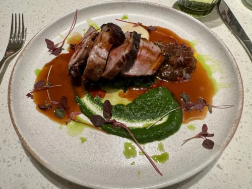 Park Corner Brasserie Rump lamb