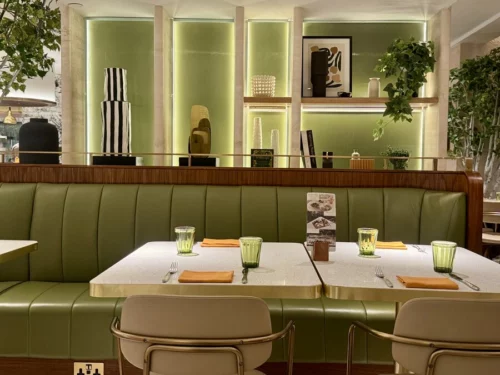 Park Corner Brasserie Bench Seating 
