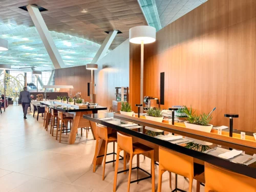 Review: the Qatar Airways Platinum & Gold Lounge North