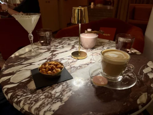 Revery bar table - evening 