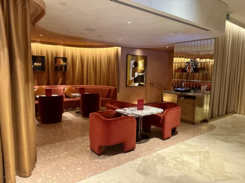 Revery Bar Booth area