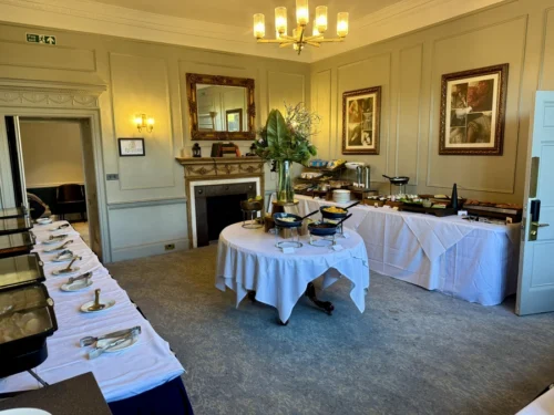 Billesley Manor breakfast
