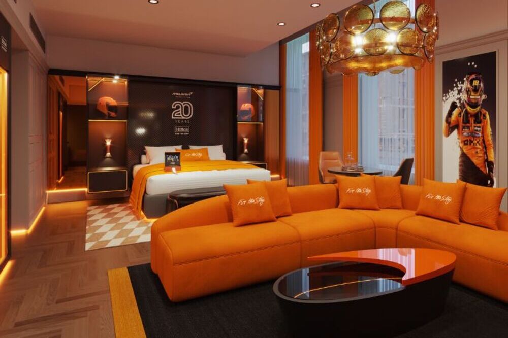Bid for a stay in a McLaren suite at The Trafalgar hotel!
