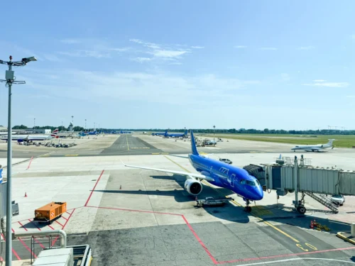 Review: ITA Airways Runway lounge in Milan Linate airport