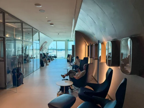 Review: ITA Airways Runway lounge in Milan Linate airport