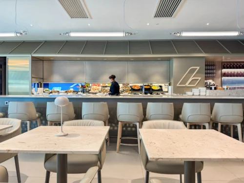 Review: ITA Airways Runway lounge in Milan Linate airport