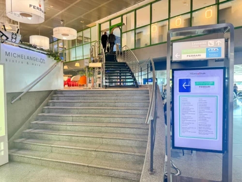 Review: ITA Airways Runway lounge in Milan Linate airport