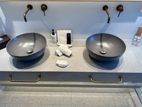DomeOpal Suite Bathrrom double sinks