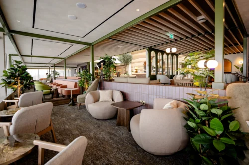 the new No1 Lounge at Jersey Airport