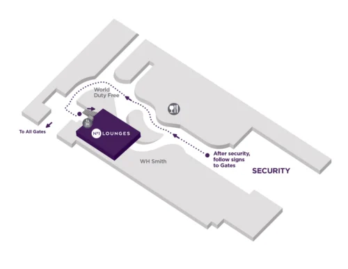 the new No1 Lounge at Jersey Airport