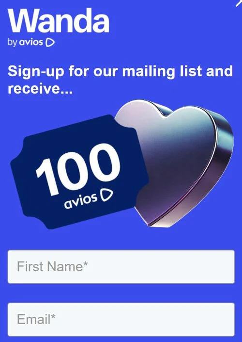 Wanda travel insurance Avios
