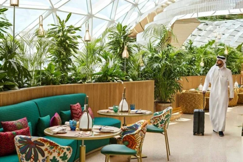 Louis Vuitton cafe Doha Airport