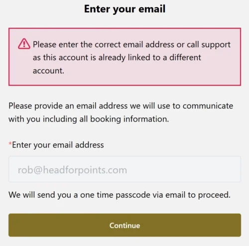 problems reported with Priority Pass pre-booking via American Express
